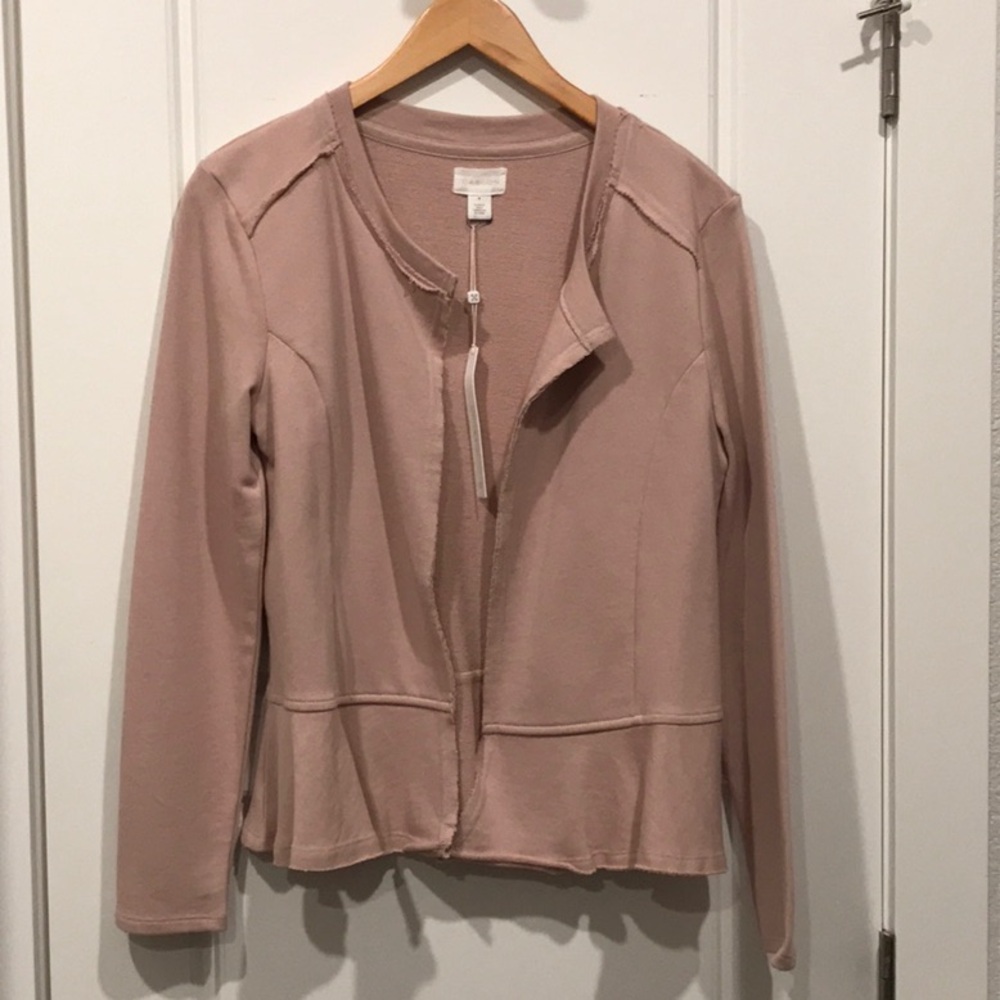 Caslon Pink Open Jacket